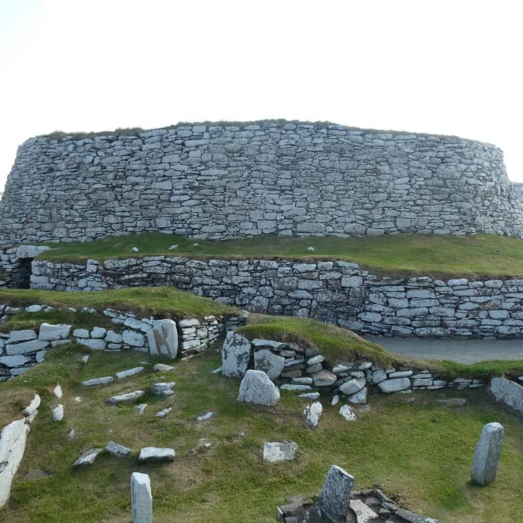 A broch in Shetland